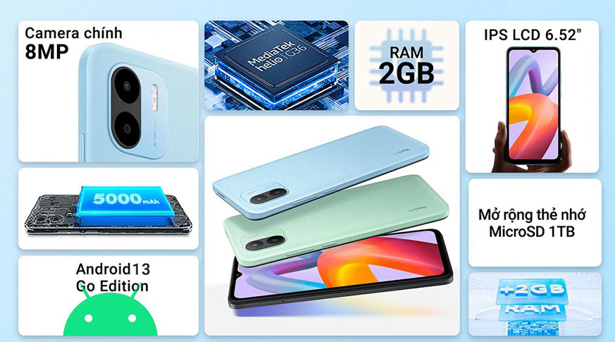 Xiaomi Redmi A2 (2GB | 32GB) Chính Hãng