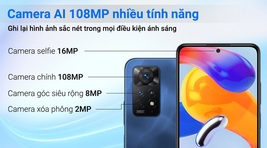 Xiaomi Redmi Note 11 Pro 5G (8GB | 128GB) Chính Hãng Xiaomi Redmi Note 11 Pro 5G (8GB | 128GB) Chính Hãng