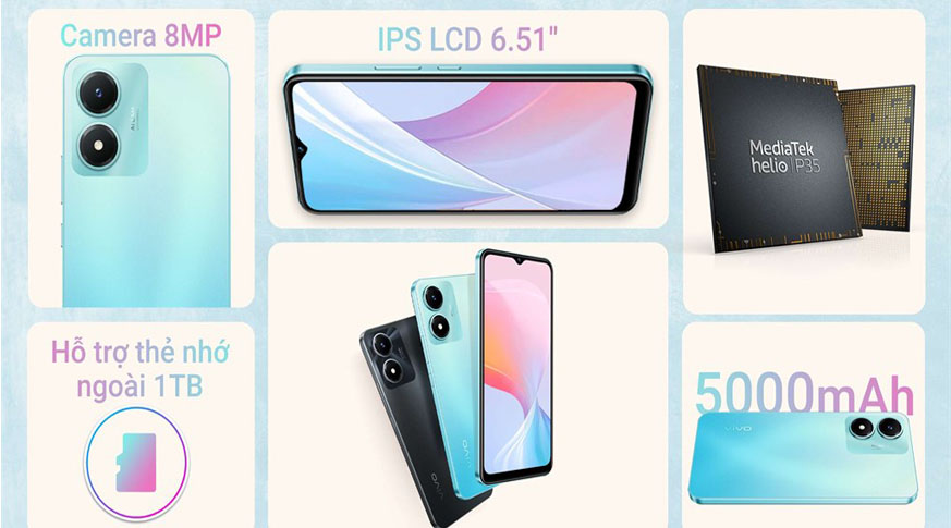 Vivo Y02s 32GB Chính Hãng