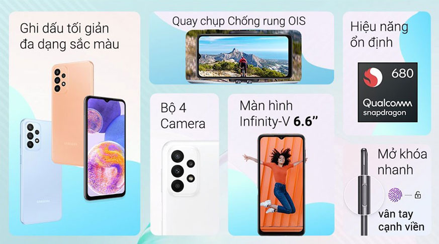 Samsung Galaxy A23 giá rẻ Samsung Galaxy A23 giá rẻ