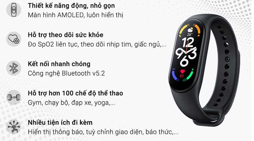 Xiaomi Smart Band 7 Chính Hãng