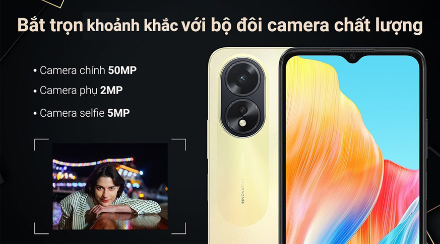 OPPO A38 (4GB | 128GB) Chính Hãng