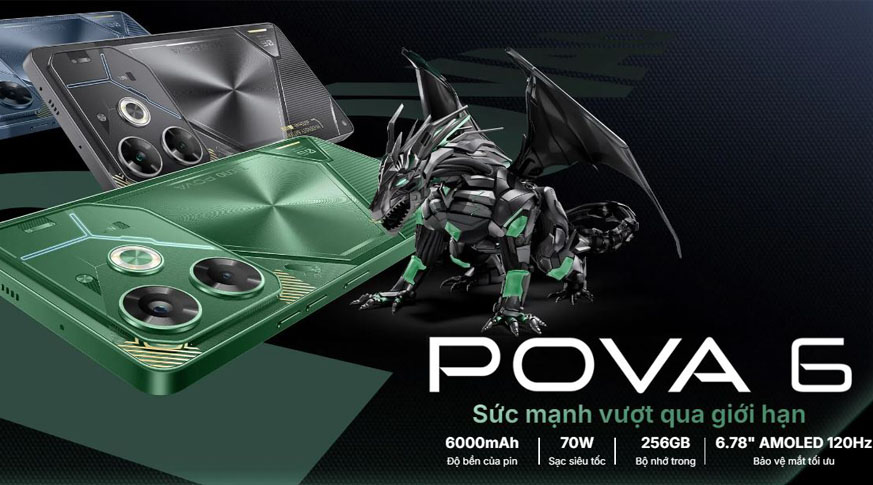 Tecno Pova 6 giá rẻ
