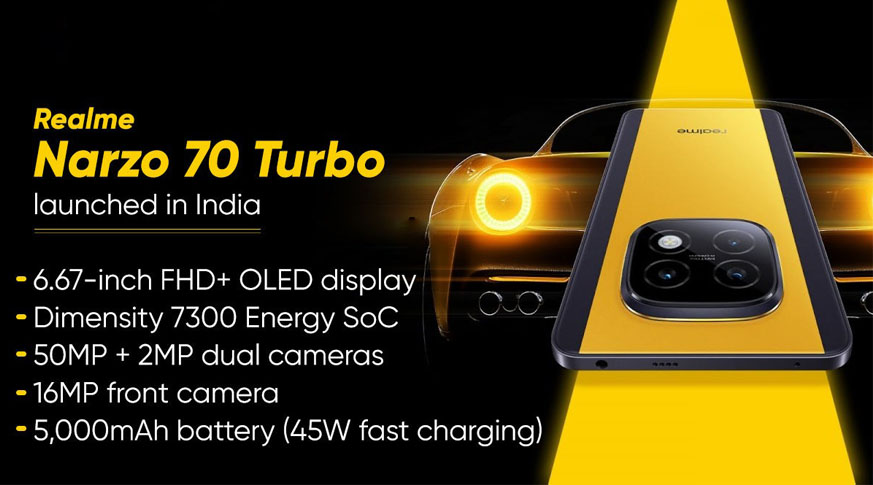 Realme Narzo 70 Turbo 5G (6GB | 128GB)