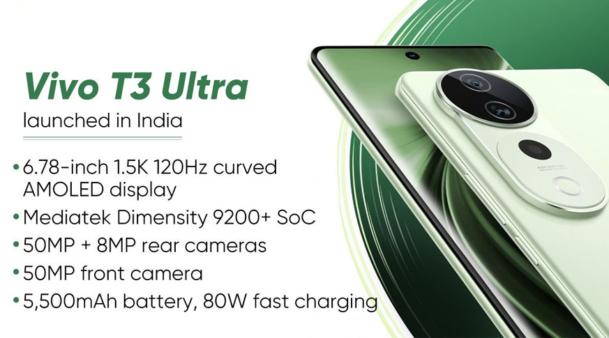 Vivo T3 Ultra 5G (8GB | 128GB)