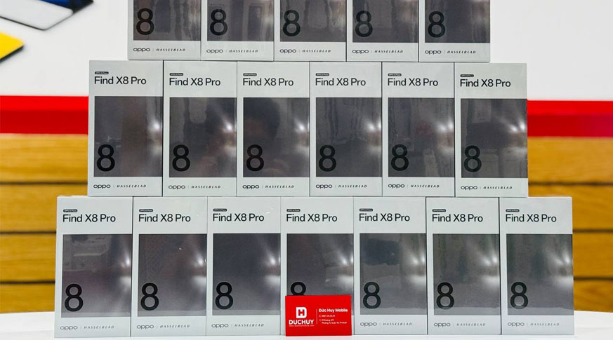 Số lượng OPPO Find X8 Pro tại Đức Huy Mobile Số lượng OPPO Find X8 Pro tại Đức Huy Mobile