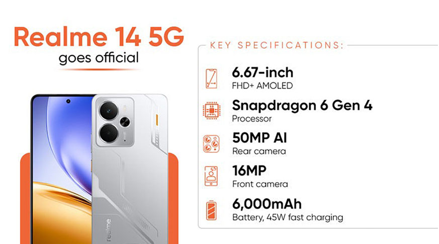 realme 14 5G (12GB | 256GB)