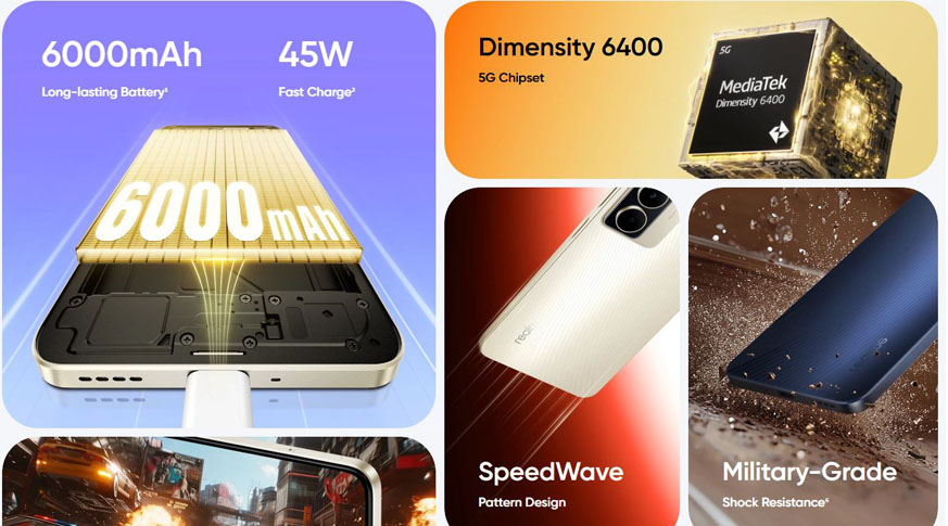 Realme Narzo 80x 5G (6GB | 128GB)