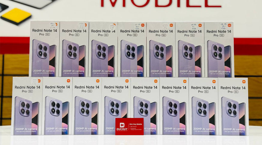 Xiaomi Redmi Note 14 Pro 5G (8GB | 256GB) Chính Hãng