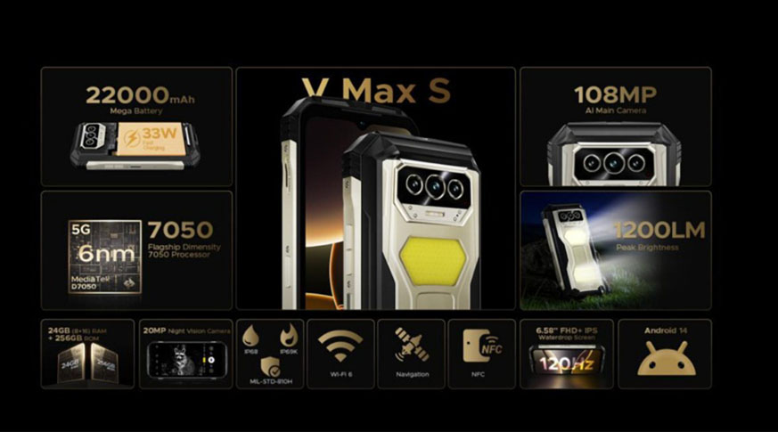 DOOGEE V Max S (24GB | 256GB)