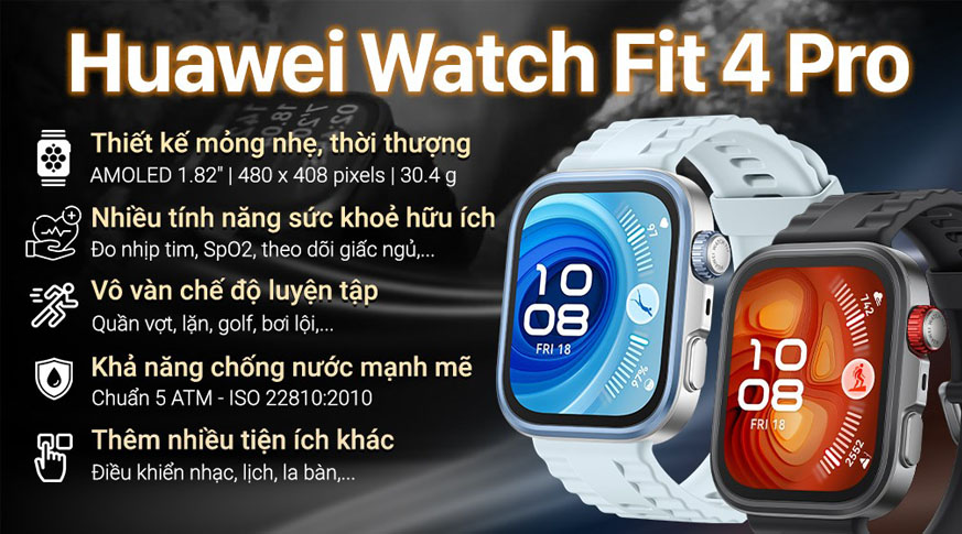 Huawei Watch Fit 4 Pro 44.5mm Chính Hãng