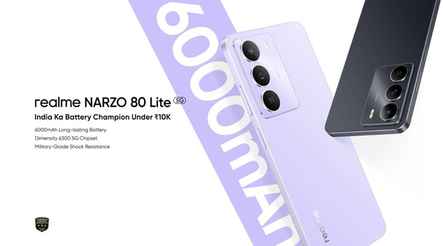 Realme Narzo 80 Lite 5G giá rẻ