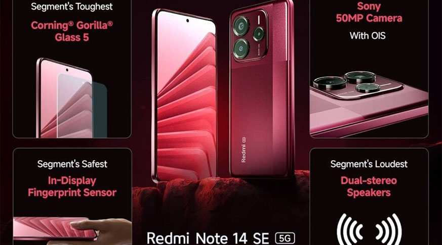 Redmi Note 14 SE 5G giá rẻ Redmi Note 14 SE 5G giá rẻ