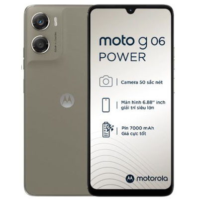 Motorola Moto G06 POWER (4GB | 128GB) Chính Hãng