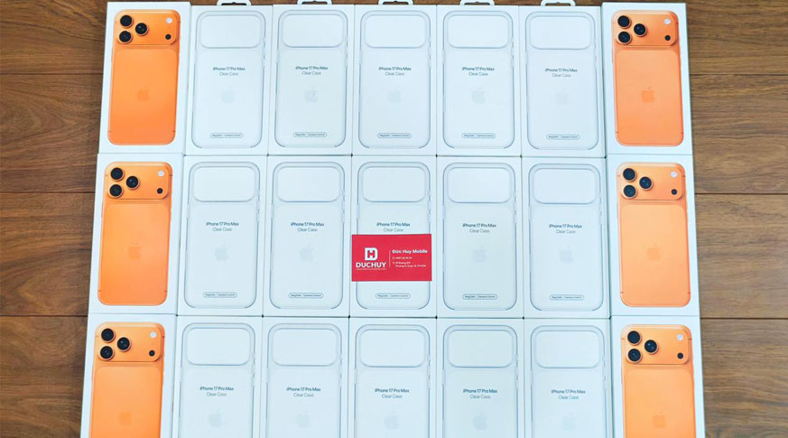 Ốp Lưng Trong Suốt MagSafe cho iPhone 17 Pro