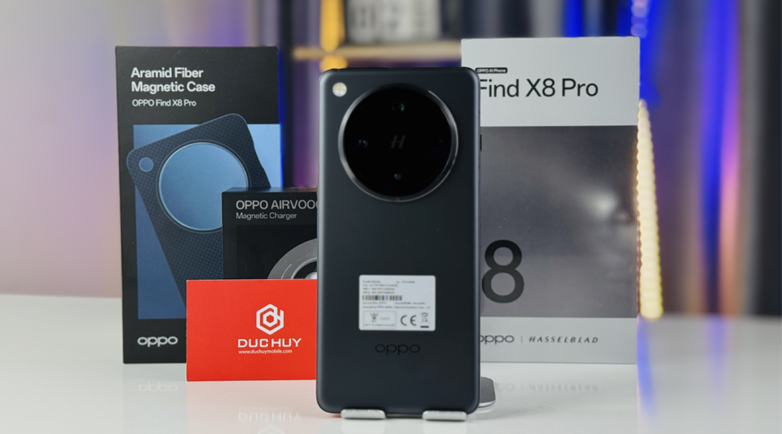 Cận cảnh OPPO Find X8 Pro tại Đức Huy Mobile