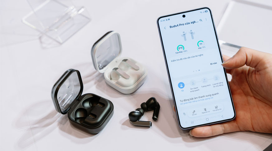 Tai nghe Samsung Galaxy Buds 4 Pro