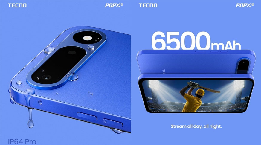 Tecno Pop X 5G pin 6500 mAh