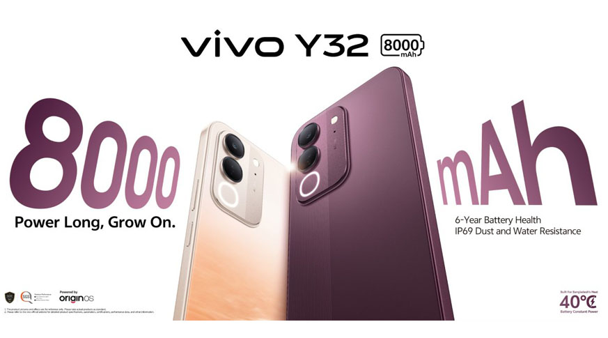 vivo Y32 pin 8000 mAh