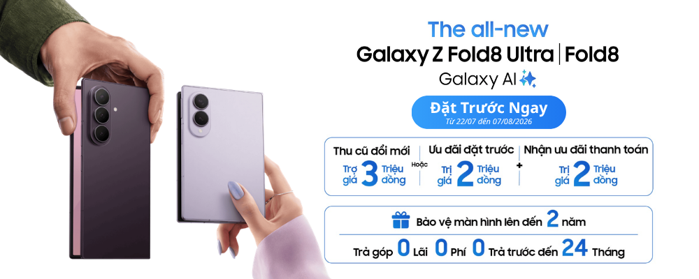 Đặt Trước Ngay Z Fold8