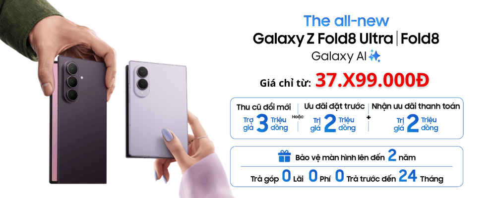 Z Fold 8/ Fold 8 Ultra Sẵn Hàng