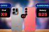 So sánh OPPO Find X9 với Samsung Galaxy S25