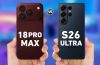 So sánh iPhone 18 Pro Max với Galaxy S26 Ultra chi tiết