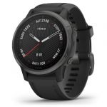 Đồng Hồ Thông Minh Garmin fenix 6S Sapphire (Xám carbon DLC - Dây Đen)