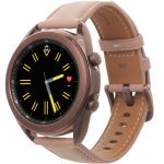 Samsung Galaxy Watch 3 LTE 41mm Viền Thép Dây Hồng Da