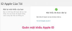 Hướng dẫn lấy lại mật khẩu Apple ID trên iPhone Hướng dẫn lấy lại mật khẩu Apple ID trên iPhone