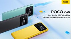 Xiaomi POCO C40 ra mắt: Màn hình lớn, pin khủng 6k Xiaomi POCO C40 ra mắt: Màn hình lớn, pin khủng 6k