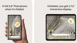 Google Pixel Fold ra mắt: Màn hình gập đẳng cấp, Tensor G2 giá từ 42.2 triệu Google Pixel Fold ra mắt: Màn hình gập đẳng cấp, Tensor G2 giá từ 42.2 triệu