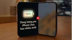 Dung lượng pin iPhone Duo bao nhiêu mAh? Giải đáp