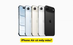 iPhone Air có mấy màu? Giúp bạn chọn màu hợp lý nhất
