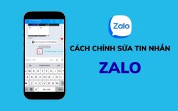 Cách chỉnh sửa tin nhắn Zalo trên điện thoại và máy tính