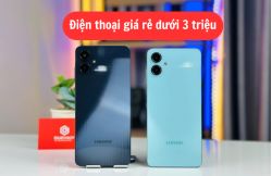 TOP 4 điện thoại giá rẻ dưới 3 triệu đáng mua trong năm 2025 TOP 4 điện thoại giá rẻ dưới 3 triệu đáng mua trong năm 2025