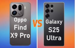 So sánh OPPO Find X9 Pro với Galaxy S25 Ultra