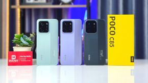 POCO C85 có mấy màu? Đen, Tím và Xanh nổi bật