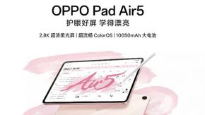 Cấu hình OPPO Pad Air 5: Màn hình 2.8K, pin 10,050mAh