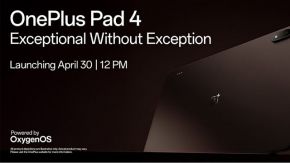 OnePlus Pad 4 lộ diện: Tablet 13.2 inch, pin 13380mAh cực khủng