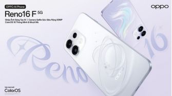 OPPO Reno 16 F có mấy màu? Đủ 3 phiên bản đẹp mắt