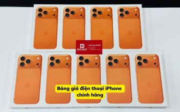 Bảng giá iPhone hiện nay 2025 mới nhất cập nhật liên tục